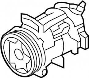 Air Conditioning Compressor Infiniti Q50 16-20 3.0T