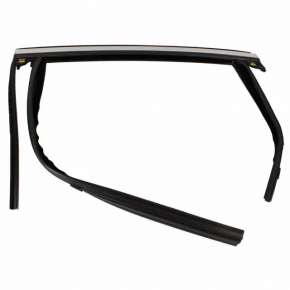 Upper door molding with glass seal rear left Lincoln MKC 15 - scratches, for polishing