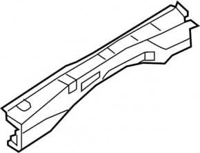 Front right quarter panel for Nissan Pathfinder 13-20