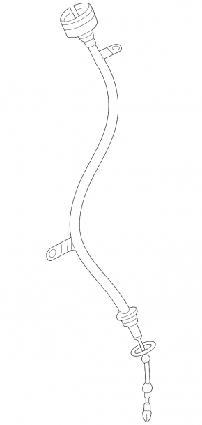 Dipstick tube VW Passat b7 12-15 USA 2.0 TDI