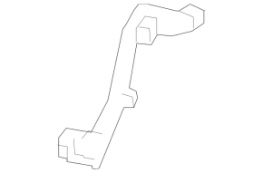 Right TV bracket for Mercedes GLS-class X166 13-19