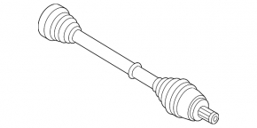 Rear right axle drive for Audi Q3 15-18 AWD