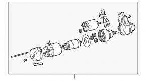 Lexus LS460 Starter 07-17
