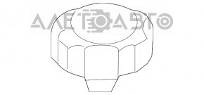 Volvo S90 22-25 Coolant Expansion Tank Cap
