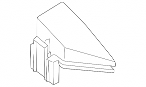 Volvo XC40 19-25 small underhood fuse box cover