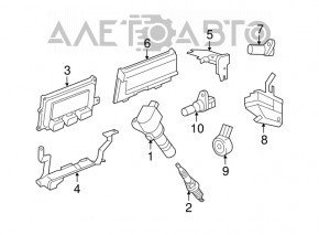 Acura ILX 13- 2.0 Engine Control Unit Mount