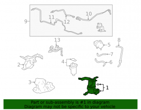 Lexus GX460 10-23 Air Suspension Compressor