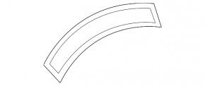Front Bumper Reflector Left BMW X5 F15 14-18