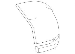 Side mirror cover right Honda CRV 17-22