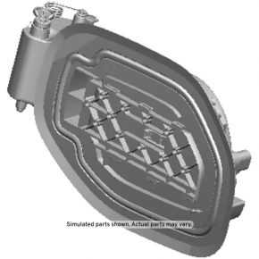 Chevrolet Volt 16 Charging Port Housing with Hatch - No Backlight