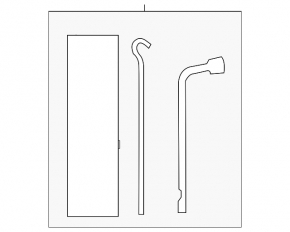 Nissan Rogue 14-20 Tool Kit Type3