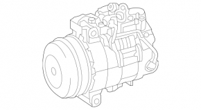 Air Conditioning Compressor Mercedes W167 GLE 350 20-23 2.0T