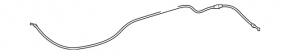 Mercedes CLA 14-19 hood release cable