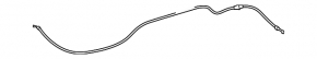Mercedes CLA 14-19 hood release cable