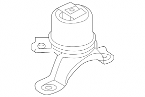 Front engine mount for Jaguar E-Pace 18-23 2.0