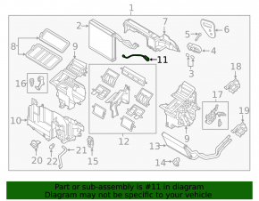 Mazda CX-5 17-25 Evaporator Temperature Sensor