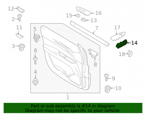 Front left window lift control Mazda CX-5 18-25 black, type 2