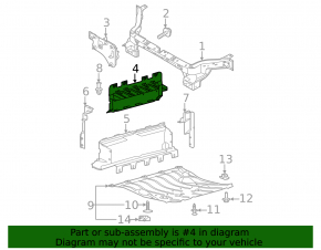 Upper Radiator Duct Ford Mustang Mach-E 21-23