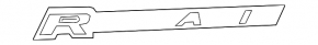 Emblem inscription R DYNAMIC wing left Land Rover Range Rover Velar 18-22