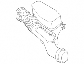 Air intake Toyota Prius 30 12-15