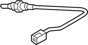 Exhaust Gas Temperature Sensor Left Infiniti Q50 16-24 3.0T