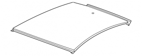 Roof metal Chevrolet Volt 16-