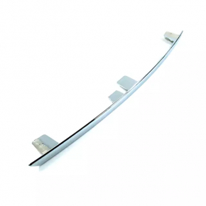 Front bumper molding for fog lights, left, Audi Q7 4L 10-15, chrome