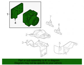ABS ABS VW Atlas 18-19