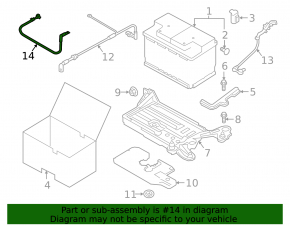 Terminal minus VW Golf 15-