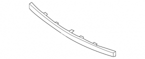 Chrome molding for the front bumper of the Infiniti FX35 FX45 03-08