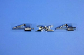 Jeep Grand Cherokee WK2 14-21 Tailgate 4x4 Emblem Chrome