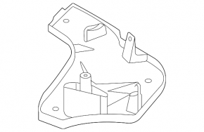 Rear right lower arm guard for the Audi e-tron GT 22-24