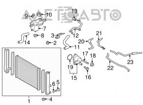Toyota Prius V 12-16 Water Cooling Radiator
