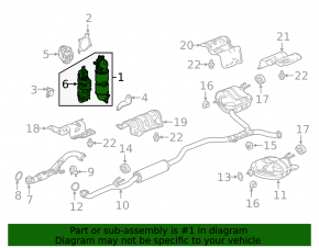 Honda Accord 18-22 1.5T Catalytic Converter