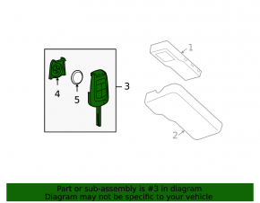 Key Chevrolet Cruze 11-16