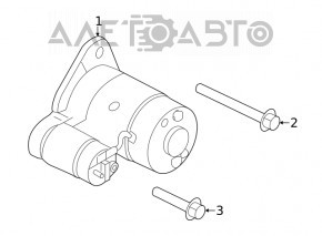 Starter Nissan Rogue 21-22 2.5 JP built