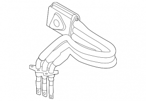 High-voltage wires of automatic transmission Chevrolet Volt 11-15 short