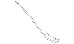 Right windshield wiper arm for Audi Q8 19-25
