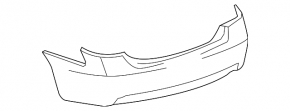 Bare rear bumper Toyota Camry v40 07-11 SE