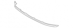 Upper grille molding for the Lexus ES 19-26