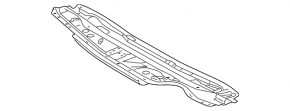 Lexus Hs250h 10-12 metal windshield wiper pan