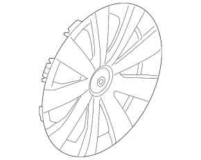 Wheel cap R15 VW Jetta 11-15 USA
