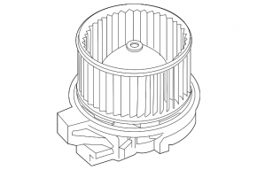 Motor heater fan BMW X7 G07 19-22