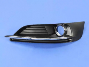 Bumper grille right Chrysler 200 11-14 chrome under fog lights