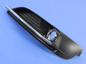 Bumper grille right Chrysler 200 11-14 chrome under fog lights