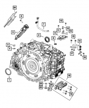 Jeep Compass 23-26 2.0T Automatic Transmission Oil Pump