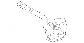 Toyota Sienna 11-20 trunk lock