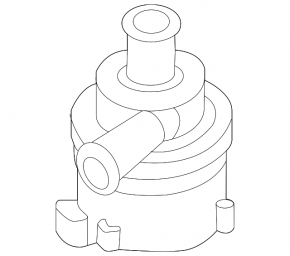 Coolant pump VW Jetta 11-16 USA TDI