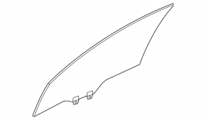 Front right door glass Honda Insight 19-22