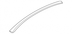 Roof lining left Hyundai Sonata 11-15 missing fasteners